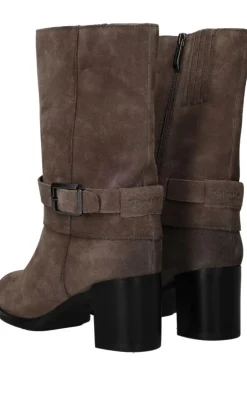 Tamaris Laarzen Taupe Dames|DAMES Laarzen