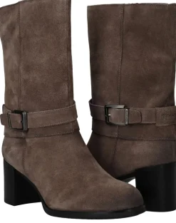 Tamaris Laarzen Taupe Dames|DAMES Laarzen