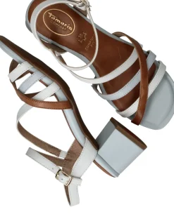 Tamaris Sandalettes Blauw Dames|DAMES Hakken