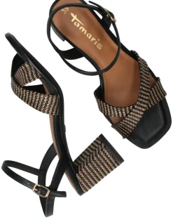 Tamaris Sandalettes Dames|DAMES Sandalen|Hakken