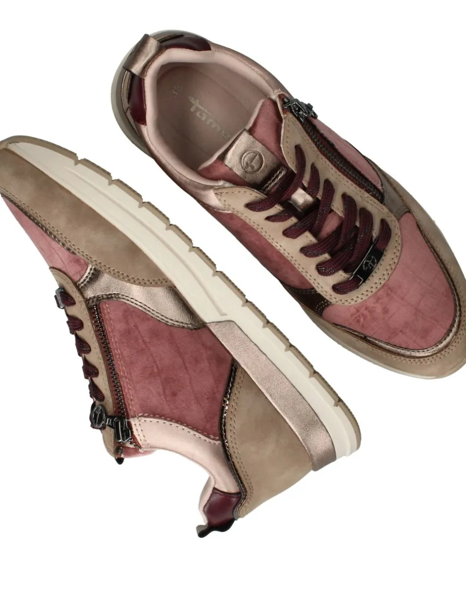 Tamaris Sneakers Roze Dames|DAMES Sneakers