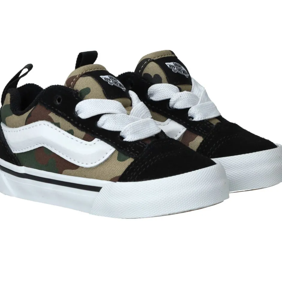 Vans Knu Skool elastic lace Sneakers Groen Jongens| Sneakers