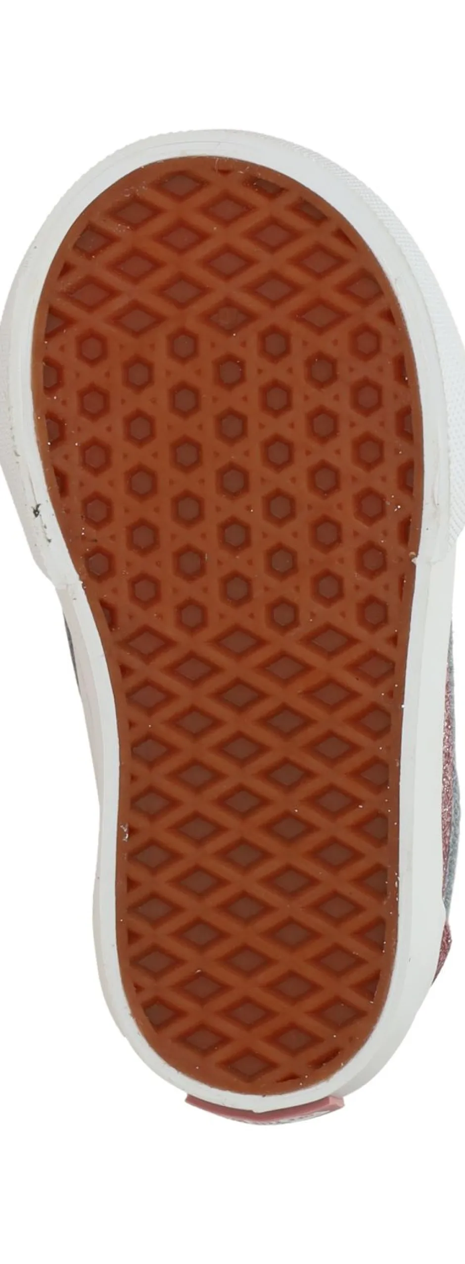 Vans Old Skool V Glitter Rose Gold Sneakers Meisjes| Sneakers