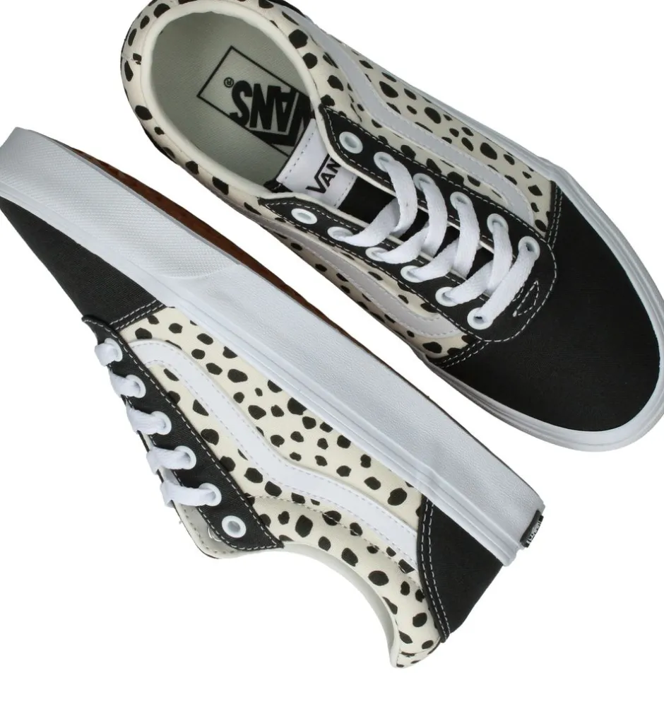 Vans Ward Dots Sneakers Beige Dames|DAMES Sneakers