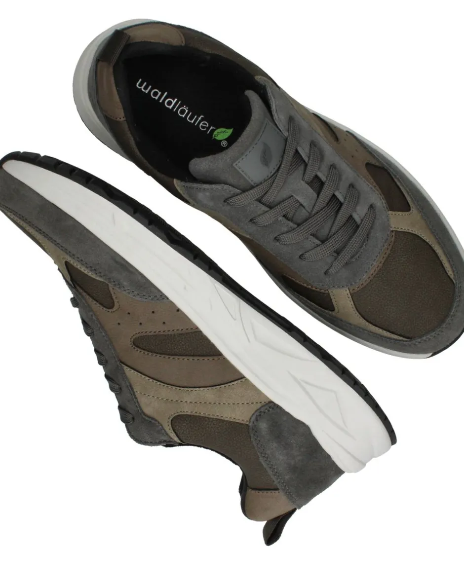 Waldlaufer Jack Veterschoenen Groen Heren|Heren Veterschoenen