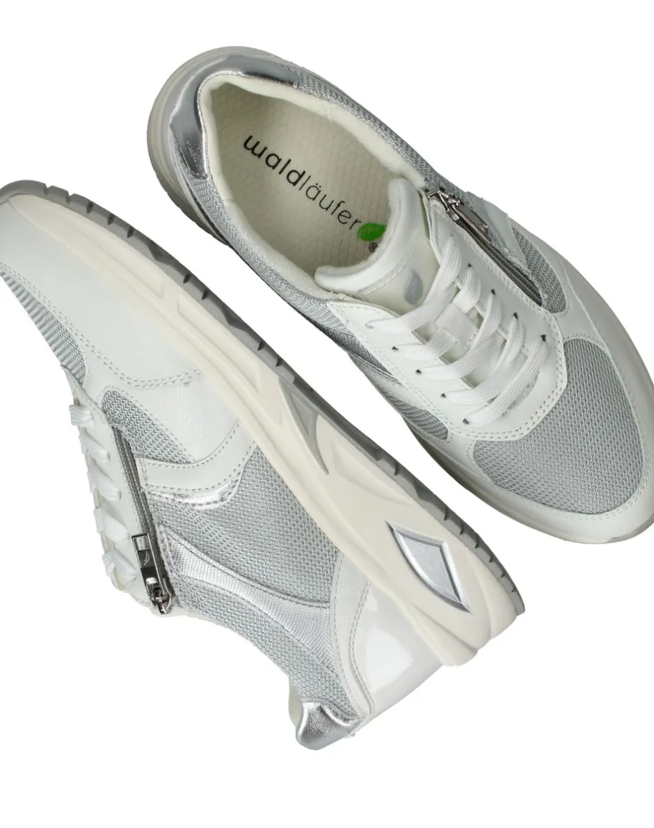 Waldlaufer Jill Sneakers Wit Dames|DAMES Sneakers|Comfort