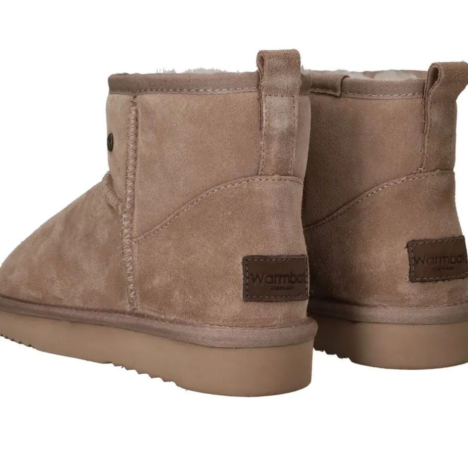 Warmbat Wallaby Boots Taupe Dames|DAMES Boots