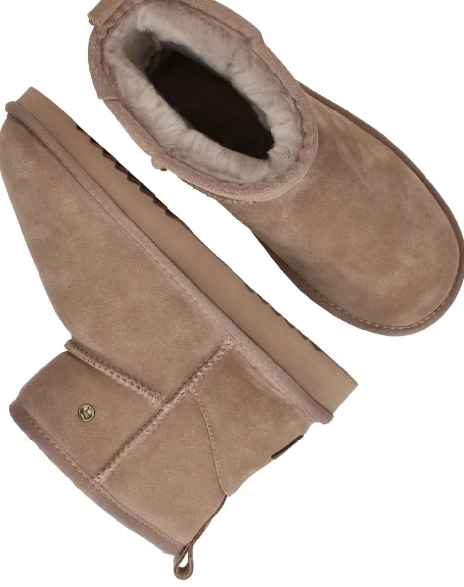 Warmbat Wallaby Boots Taupe Dames|DAMES Boots