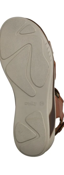Wolky Acula Softy Wax Sandalen Bruin Dames|DAMES Sandalen|Comfort