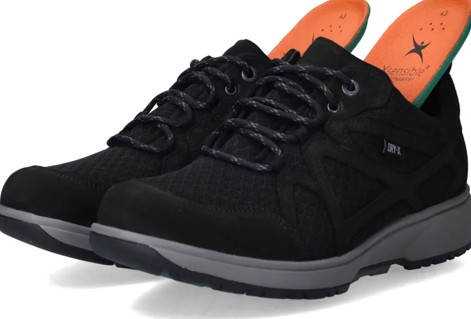 Xsensible Abo Stretchwalker Sneakers Heren|Heren Veterschoenen|Comfort