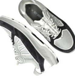 Xsensible Colorado Stretchwalker Sneakers Grijs Heren|Heren Veterschoenen|Comfort