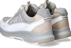 Xsensible Colorado Stretchwalker Sneakers Wit Heren|Heren Veterschoenen|Comfort
