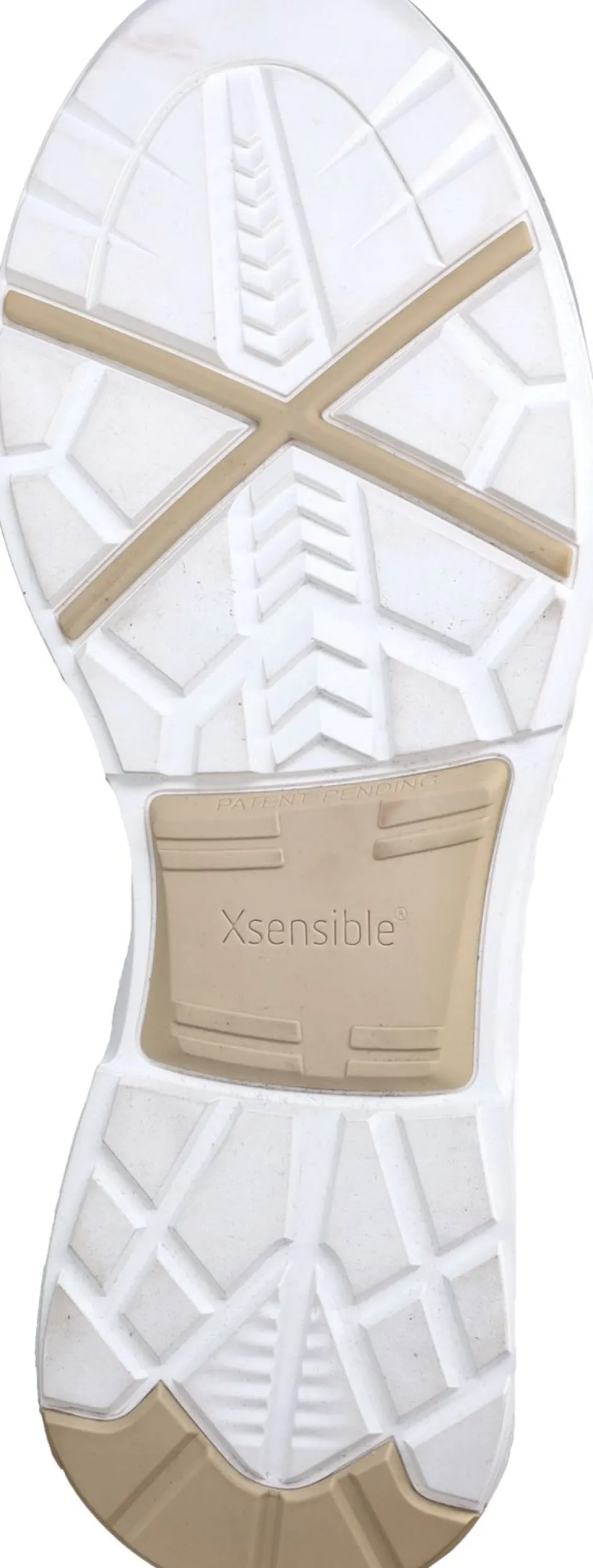 Xsensible Colorado Stretchwalker Sneakers Wit Heren|Heren Veterschoenen|Comfort