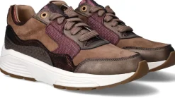 Xsensible Golden Gate Stretchwalker Sneakers Bruin Dames|DAMES Comfort|Sneakers
