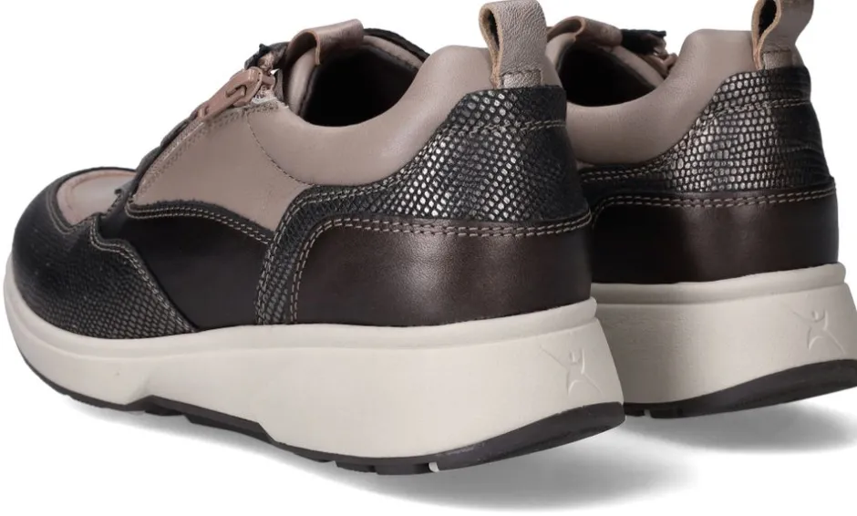 Xsensible Grenoble Stretchwalker Sneakers Bruin Dames|DAMES Comfort|Sneakers
