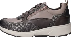 Xsensible Grenoble Stretchwalker Sneakers Bruin Dames|DAMES Comfort|Sneakers