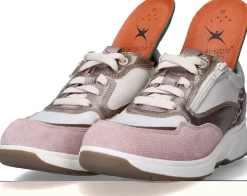 Xsensible Grenoble Stretchwalker Sneakers Dames|DAMES Veterschoenen|Comfort