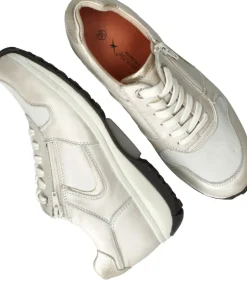 Xsensible Jersey Stretchwalker Sneakers Dames|DAMES Veterschoenen|Comfort