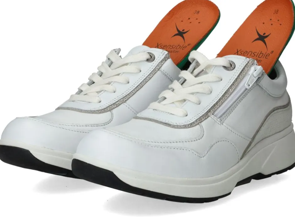 Xsensible Lima Stretchwalker Sneakers Dames|DAMES Veterschoenen|Comfort