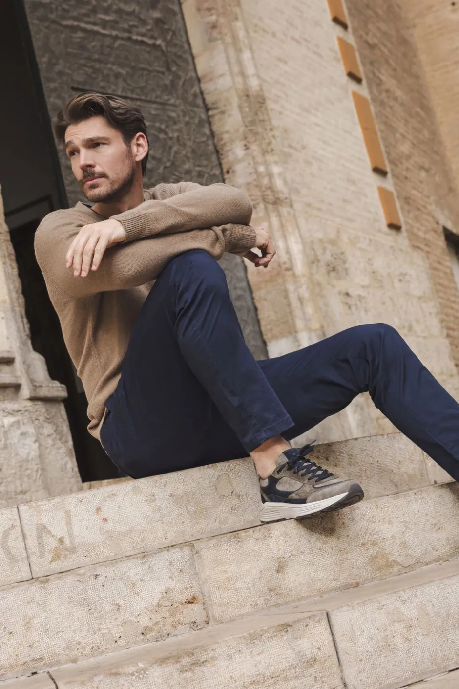 Xsensible Manhattan Stretchwalker Sneakers Heren|Heren Comfort|Sneakers