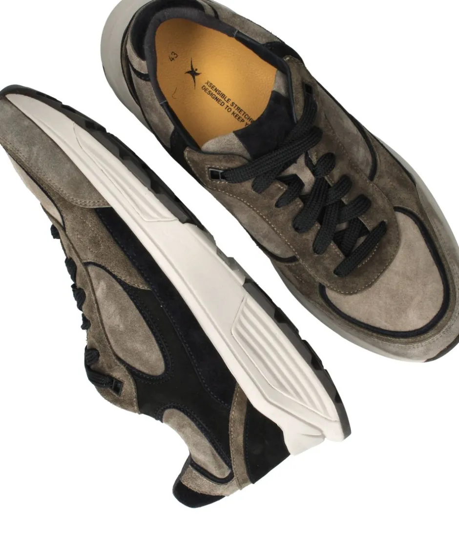 Xsensible Manhattan Stretchwalker Sneakers Heren|Heren Comfort|Sneakers