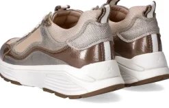 Xsensible Milau Stretchwalker Sneakers Taupe Dames|DAMES Veterschoenen|Comfort