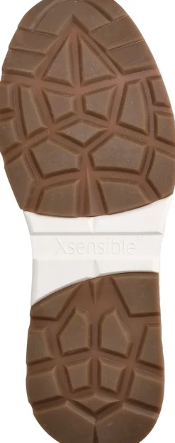 Xsensible Milau Stretchwalker Sneakers Taupe Dames|DAMES Veterschoenen|Comfort