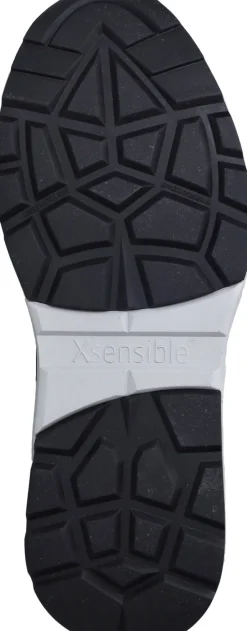 Xsensible Milau Stretchwalker Sneakers Zwart Dames|DAMES Sneakers
