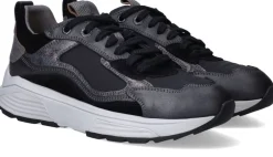 Xsensible Milau Stretchwalker Sneakers Zwart Dames|DAMES Sneakers