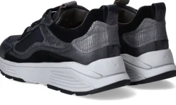 Xsensible Milau Stretchwalker Sneakers Zwart Dames|DAMES Sneakers