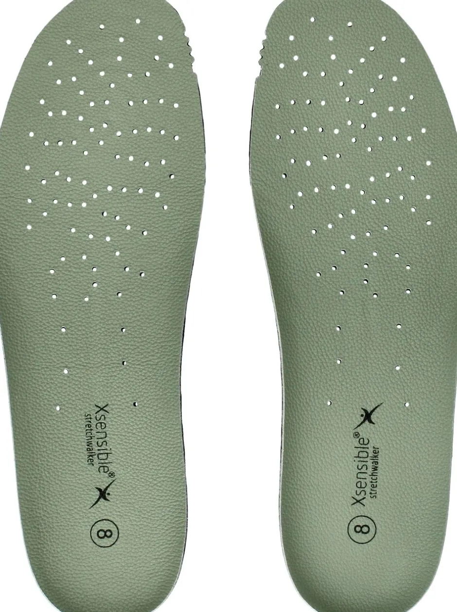 Xsensible SWX14 Stretchwalker Sneakers Bruin Heren|Heren Veterschoenen|Comfort