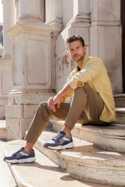 Xsensible SWX14 Stretchwalker Sneakers Heren|Heren Veterschoenen|Comfort
