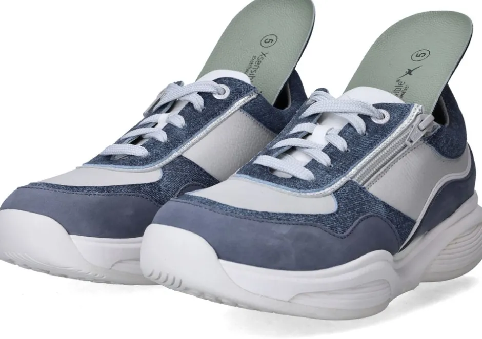 Xsensible SWX11 Stretchwalker Sneakers Dames|DAMES Veterschoenen|Comfort