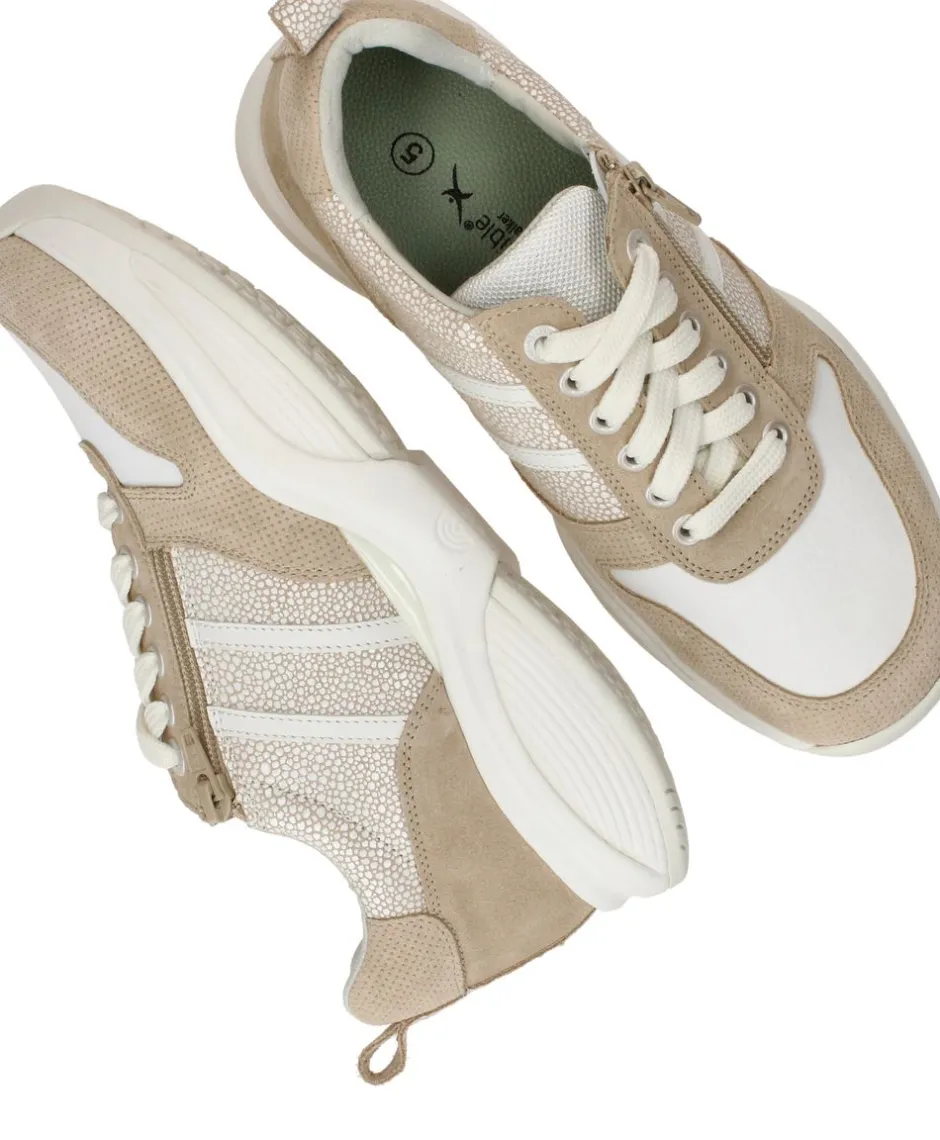 Xsensible SWX3 Stretchwalker Sneakers Dames|DAMES Veterschoenen|Comfort