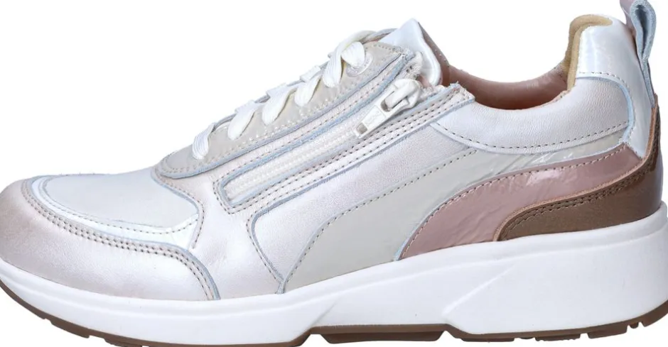 Xsensible Valletta Stretchwalker Sneakers Dames|DAMES Veterschoenen|Comfort