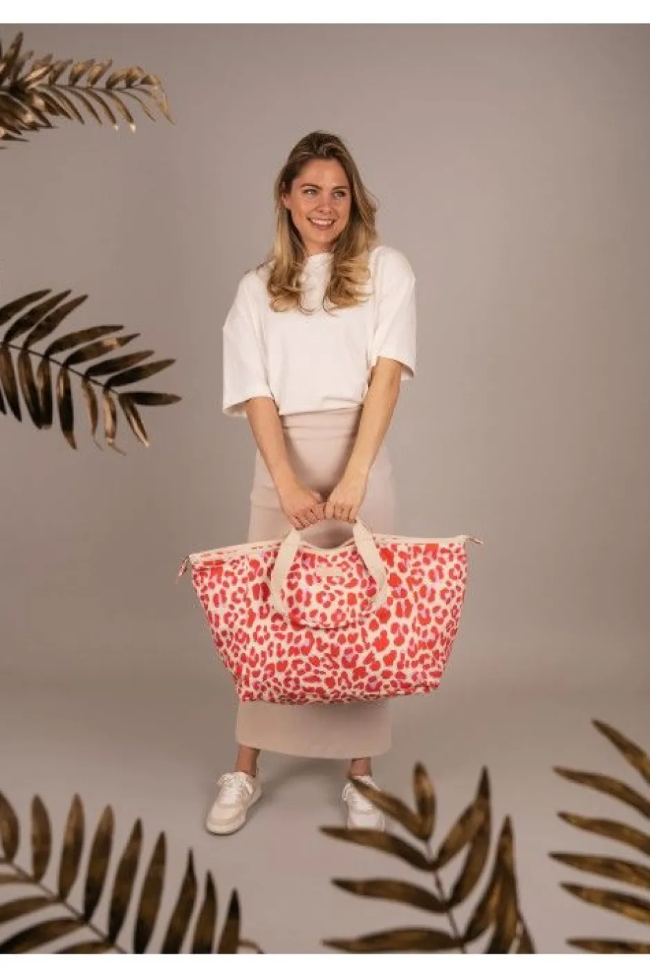 Zebra Tas Roze Dames|DAMES Tassen